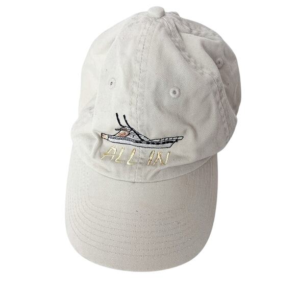 Vintage All In Embroidered Baseball Cap Unisex OS - Picture 1 of 14